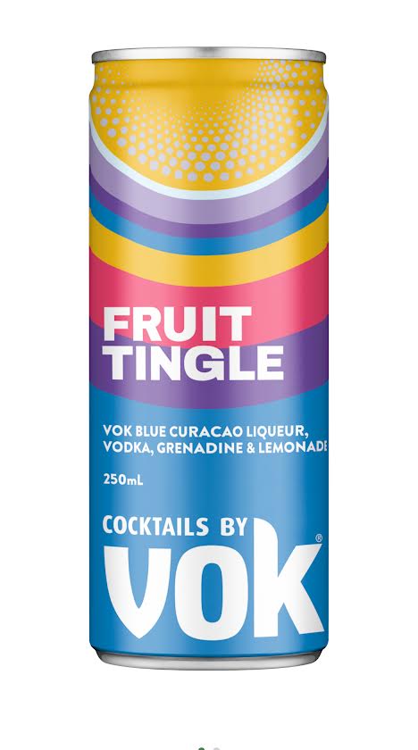 Vok - Fruit Tingle - 250ml - Can