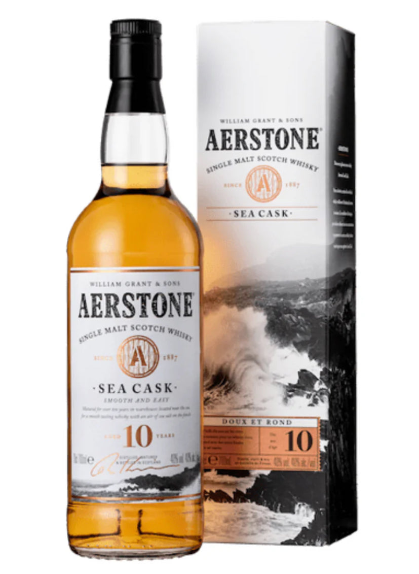 Aerstone Single Malt Scotch Whisky Sea Cask 10 Year Old - 700ml - Bottle