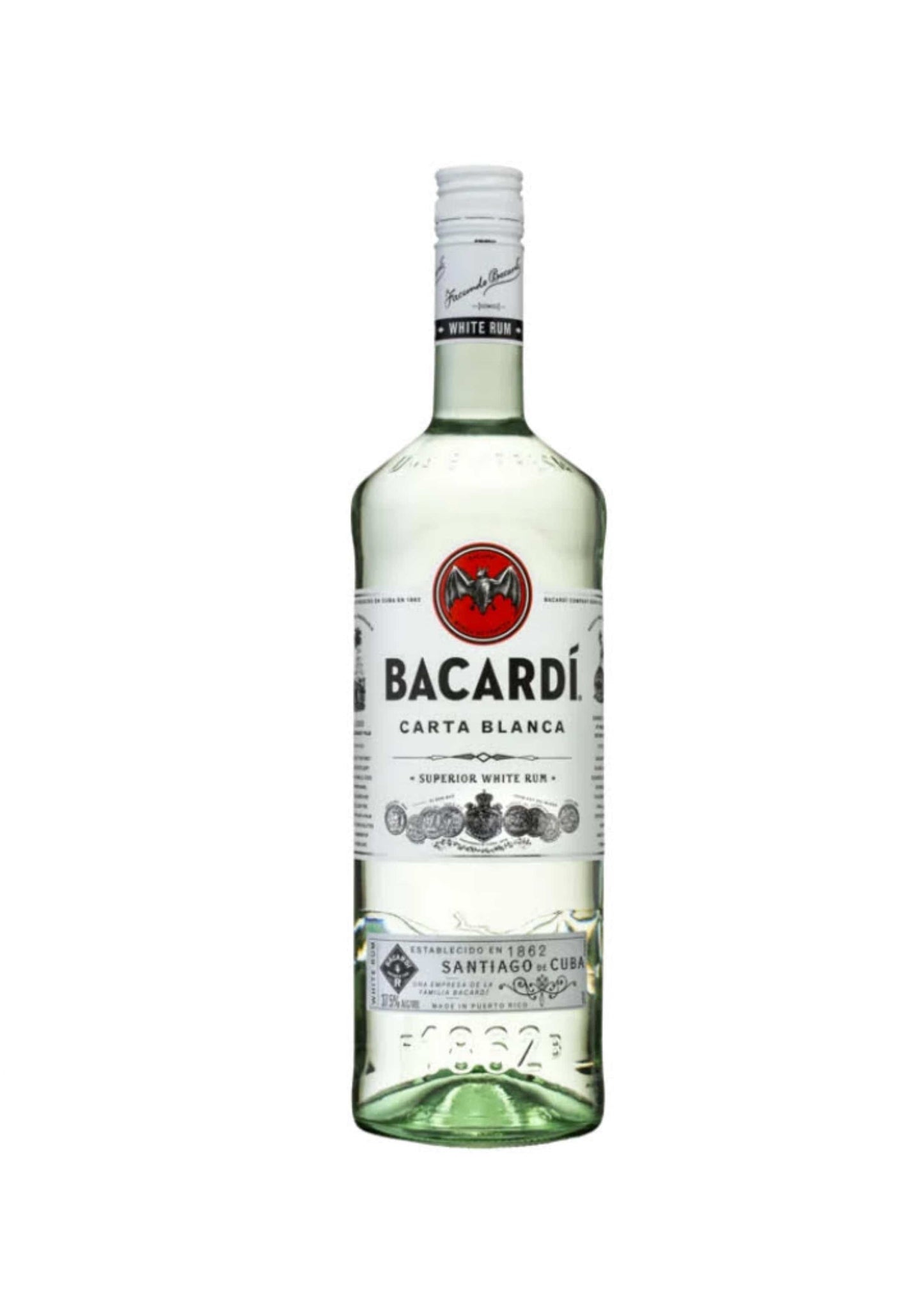 Bacardi - Carta Blanca - White Rum - 700ml - Bottle