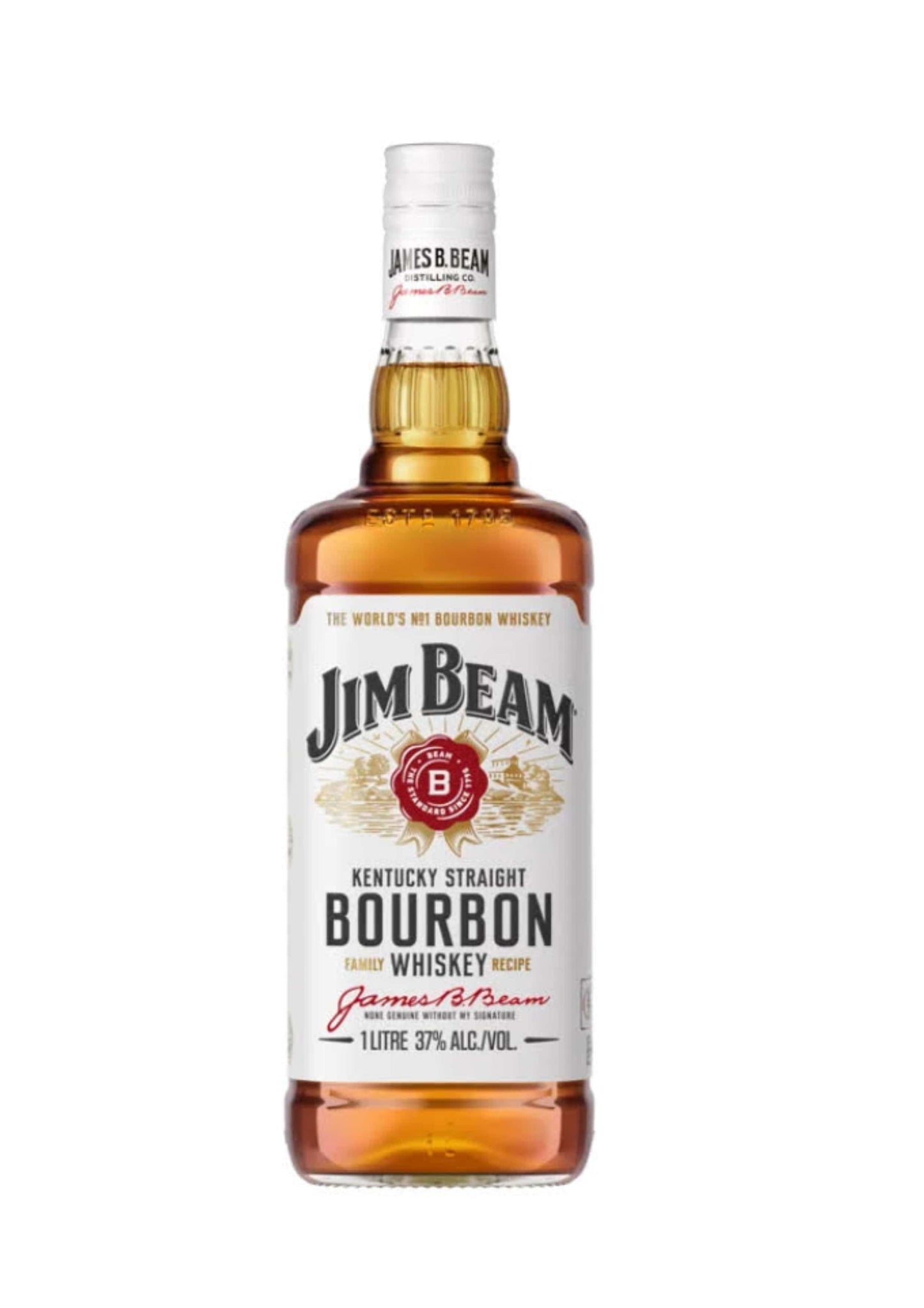 Jim Beam White Kentucky Straight Bourbon Whiskey - 700ml - Bottle