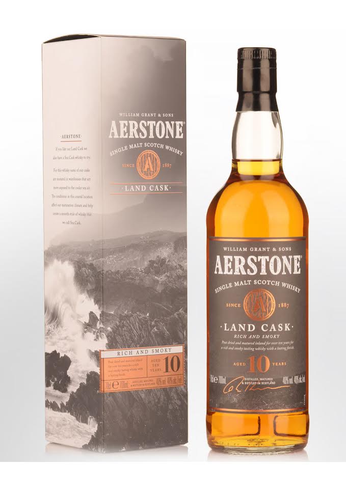 Aerstone Single Malt Scotch Whisky Land Cask 10 Year Old - 700ml - Bottle