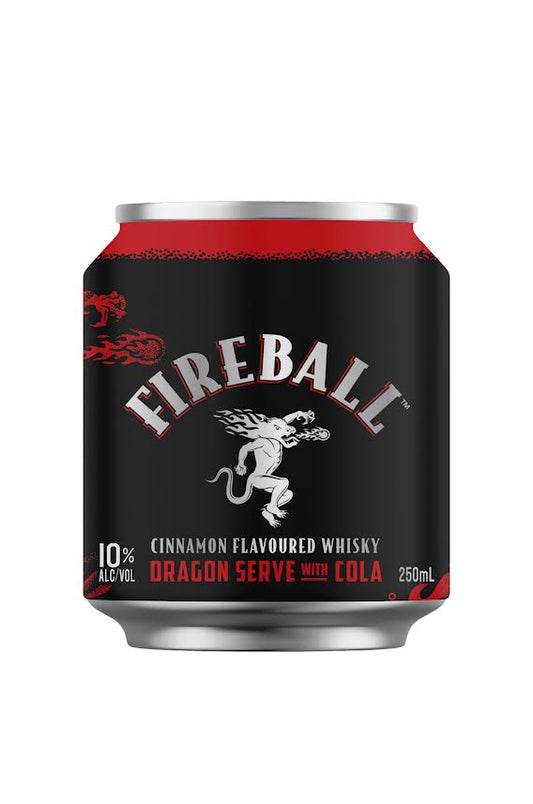 Fireball Cinnamon Whisky & Cola - Can - 250ml