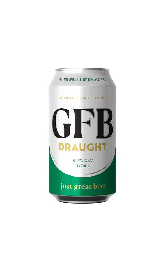 SALE - Two Bays Draught - Gluten Free - 375ml - Can