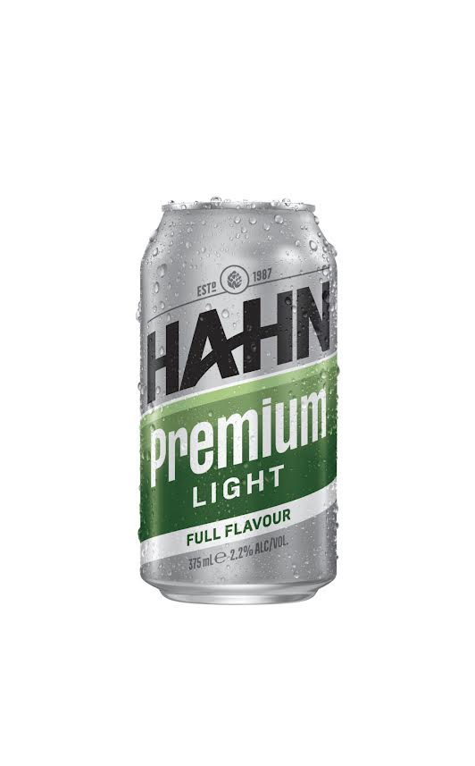 SALE $49 Each - 2 Blocks ONLY - 30 Can Block Hahn Premium Light -  375ml - Cans