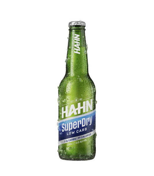 SALE $49 Each - 2 Box's ONLY - Hahn Super Dry Lager -  330ml - Bottle