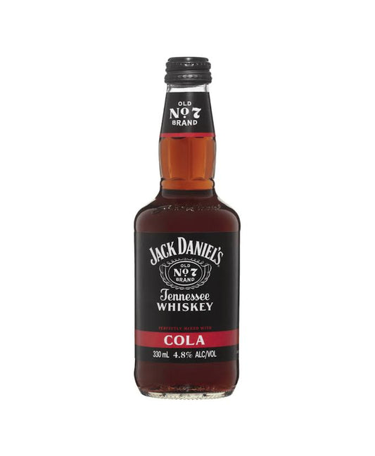 Jack Daniels Old No 7 - Whiskey & Cola - 330ml - Bottle