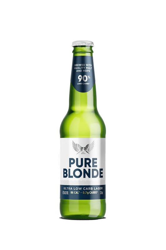 SALE $49.00 Each - 1 Box Only - Pure Blonde - 330ml - Bottle