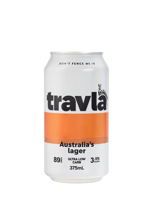 Travla Lager - 375ml - Can