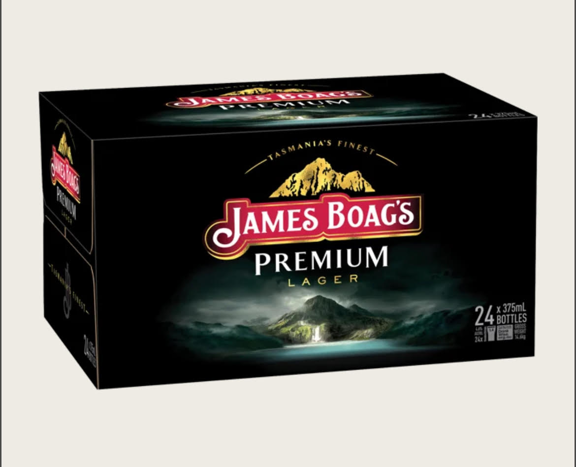 James Boag's Premium Lager Bottle 375ml