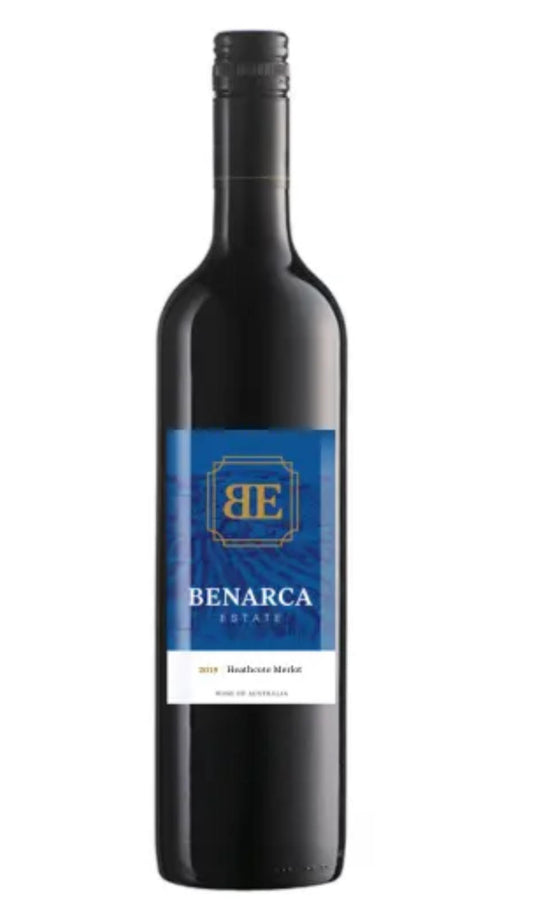 Benarca Estate Hearhcote Merlot 2019 750ml